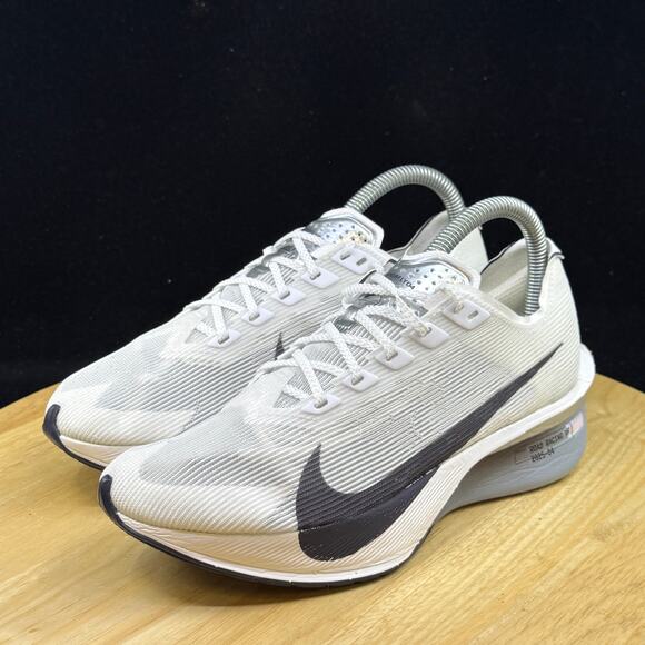 Nike Zoomx Vaporfly Next% 4 White-Gridiron-Obsidian Womens Sz 6.5 [HF6412-100] - Picture 2 of 10